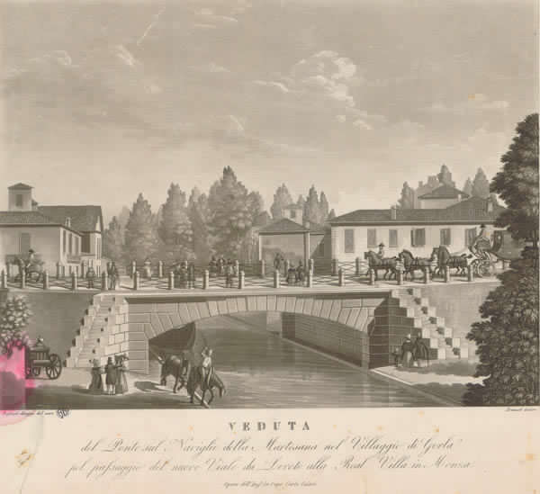 Ponte di Viale Monza. Veduta